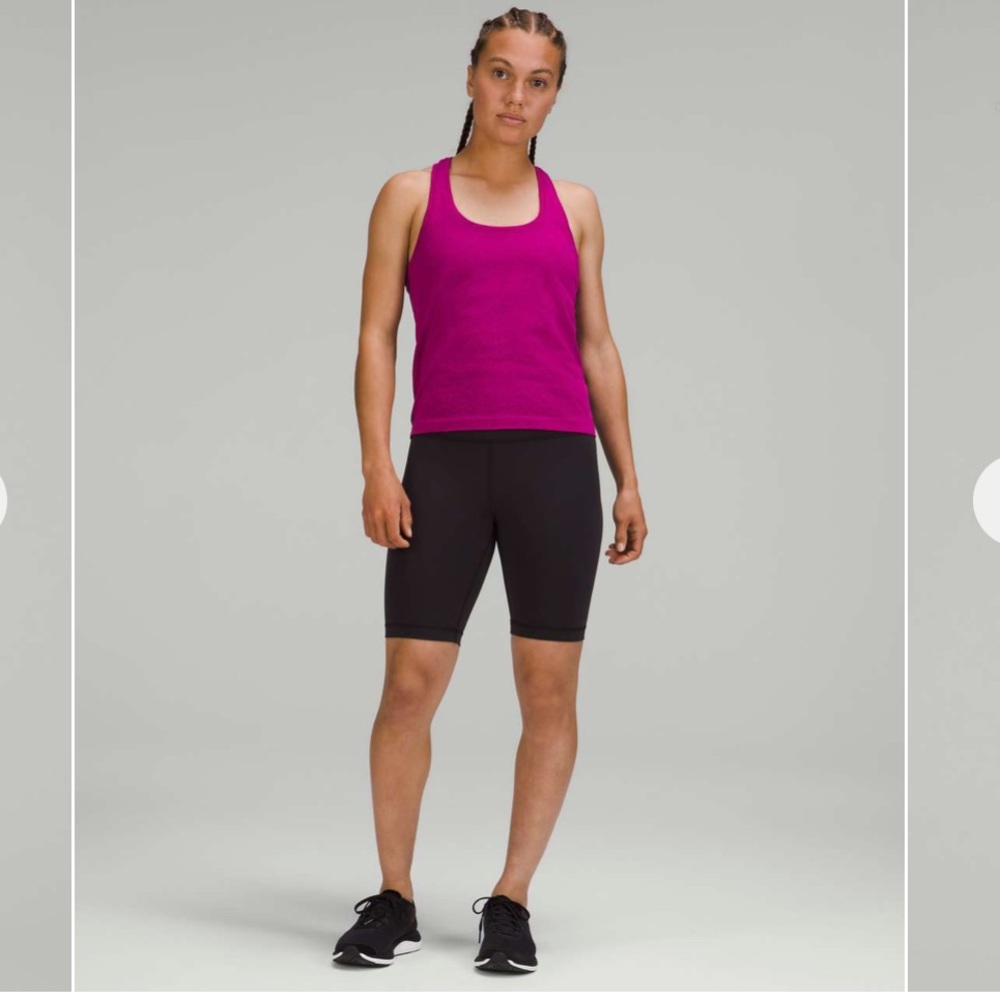 Lululemon Swiftly Tech Racerback Tank Top 2.0 Race Length Magenta Size 10